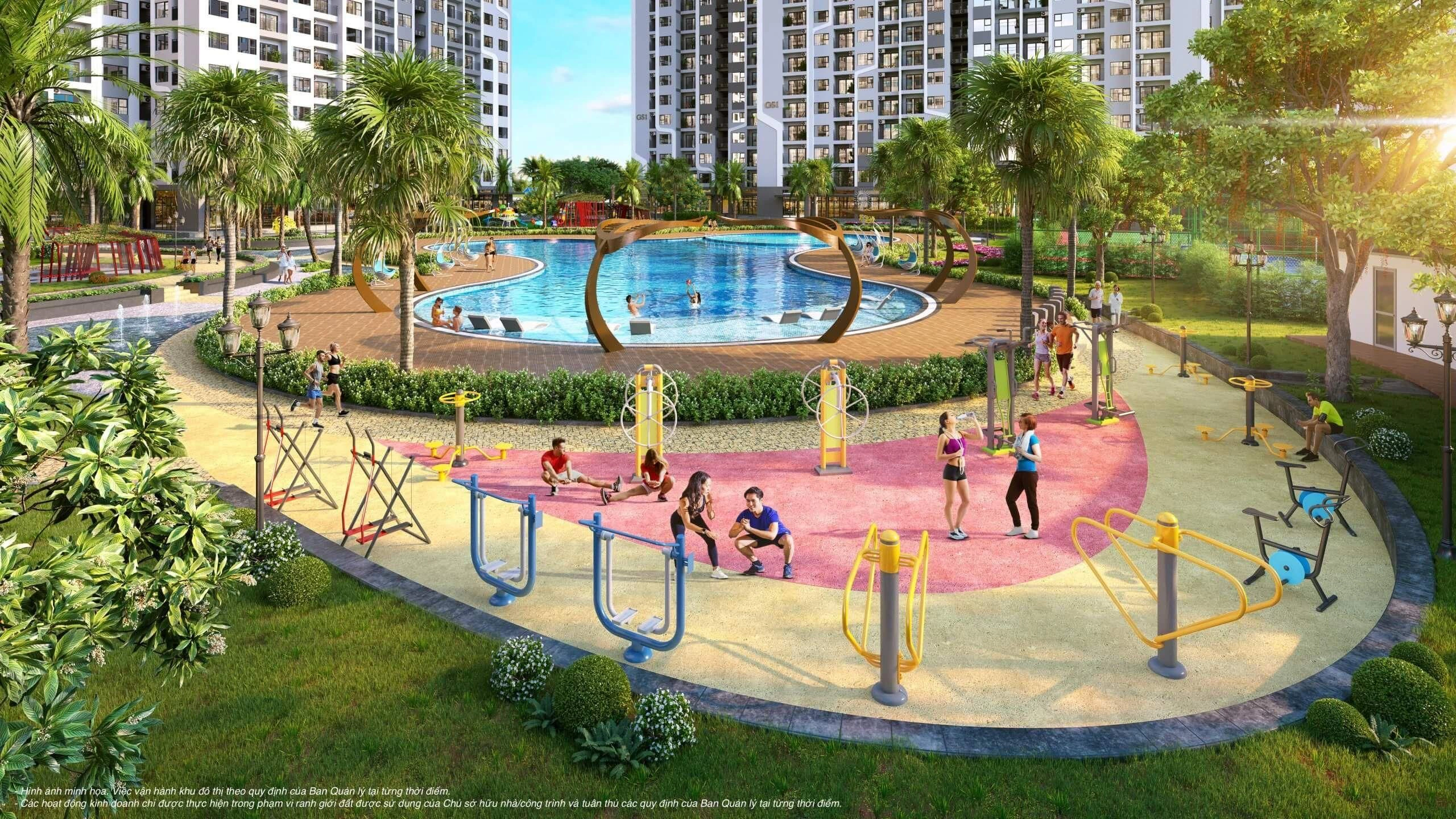 Bán căn 1PN+ Imperia Smart City 43m² – view hồ bơi – sẵn sổ – giá 3,5 tỷ – media 3