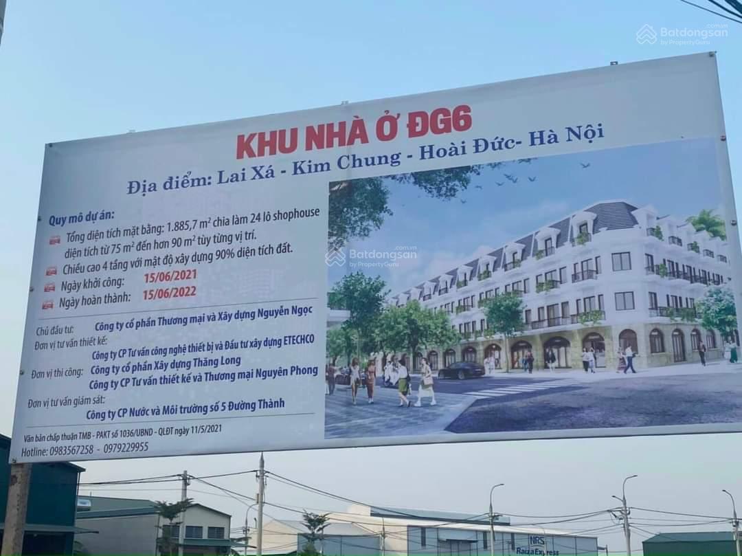 Bán Biệt thự lô góc Kim Chung Hoài Đức 80.3m 4 tầng mt 5.5 lô góc giá hơn chục tỷ – media 2