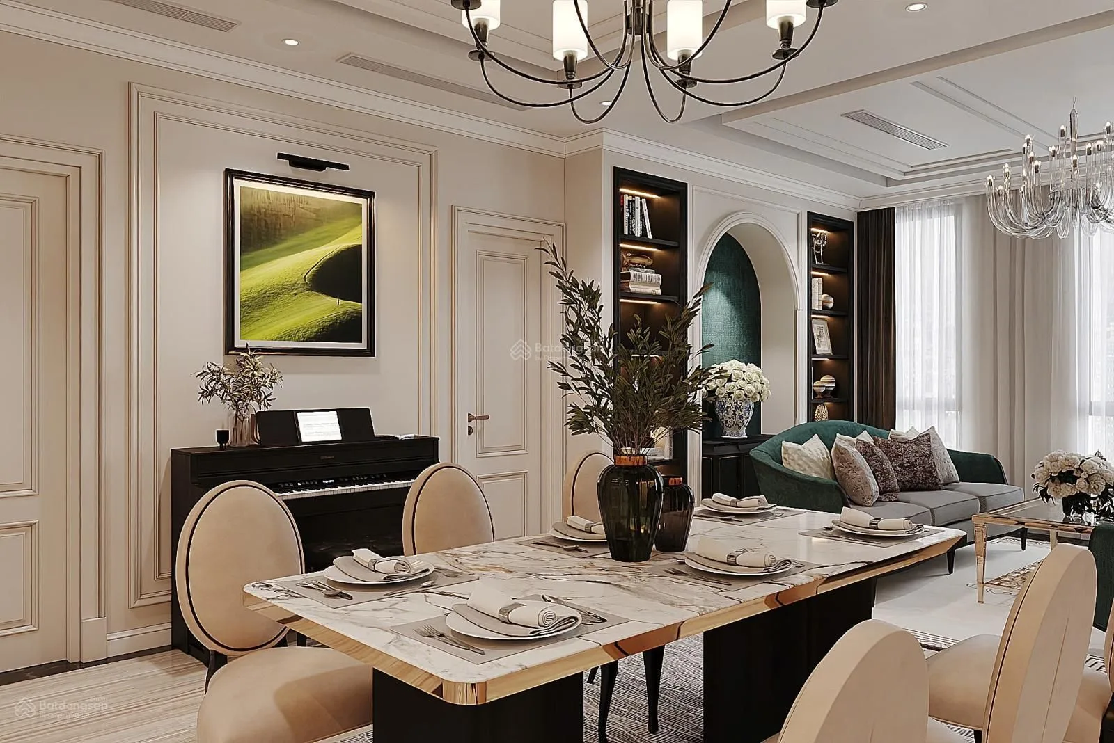 Bán biệt thự Dự án Hanoi Signature trên cao view hồ Nghĩa Đô Tuện ích